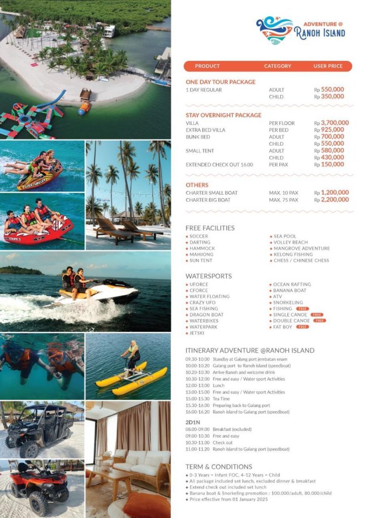 RANOH ISLAND PACKAGE